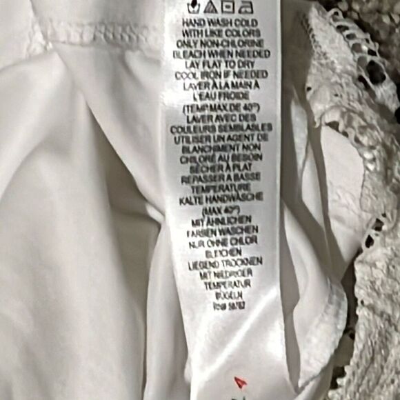 Adrianna Papell sleeveless lace top Size L - Picture 7 of 9